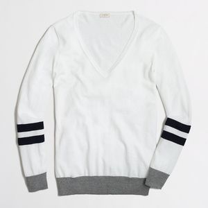 JCrew Varsity Vneck Sweater